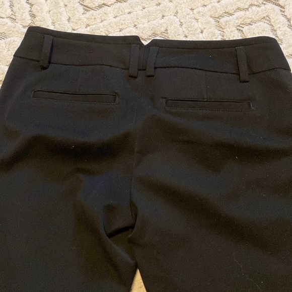 Express Columnist Black Pants size 0 short - Picture 4 of 4